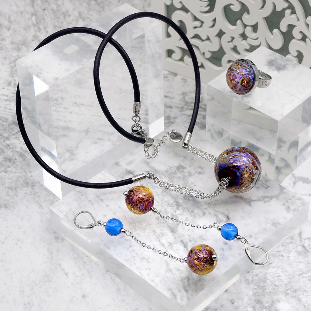 Серьги из муранского стекла EMOTIONS LS2970