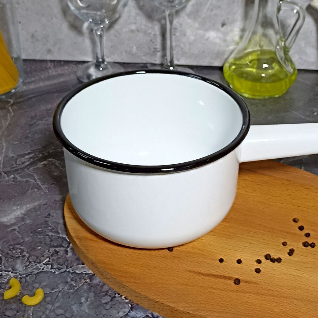 Ковш цил 1,5л. без рисунка 2с42 - Стальэмаль фото 9