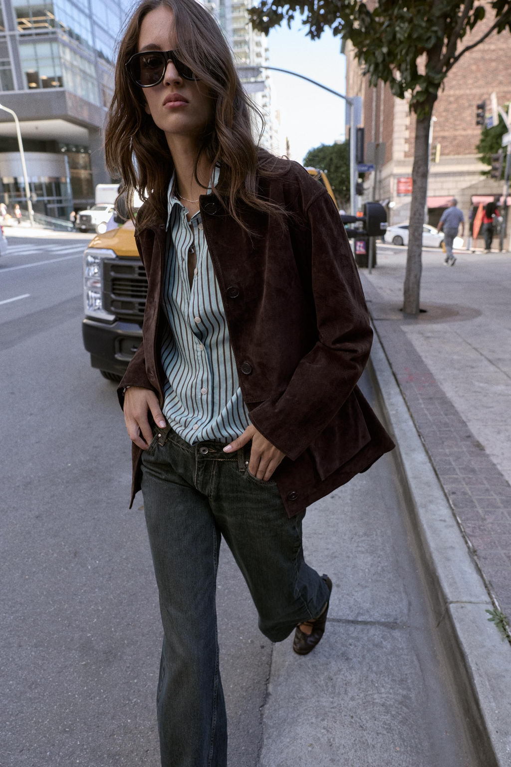 100% LEATHER SUEDE JACKET