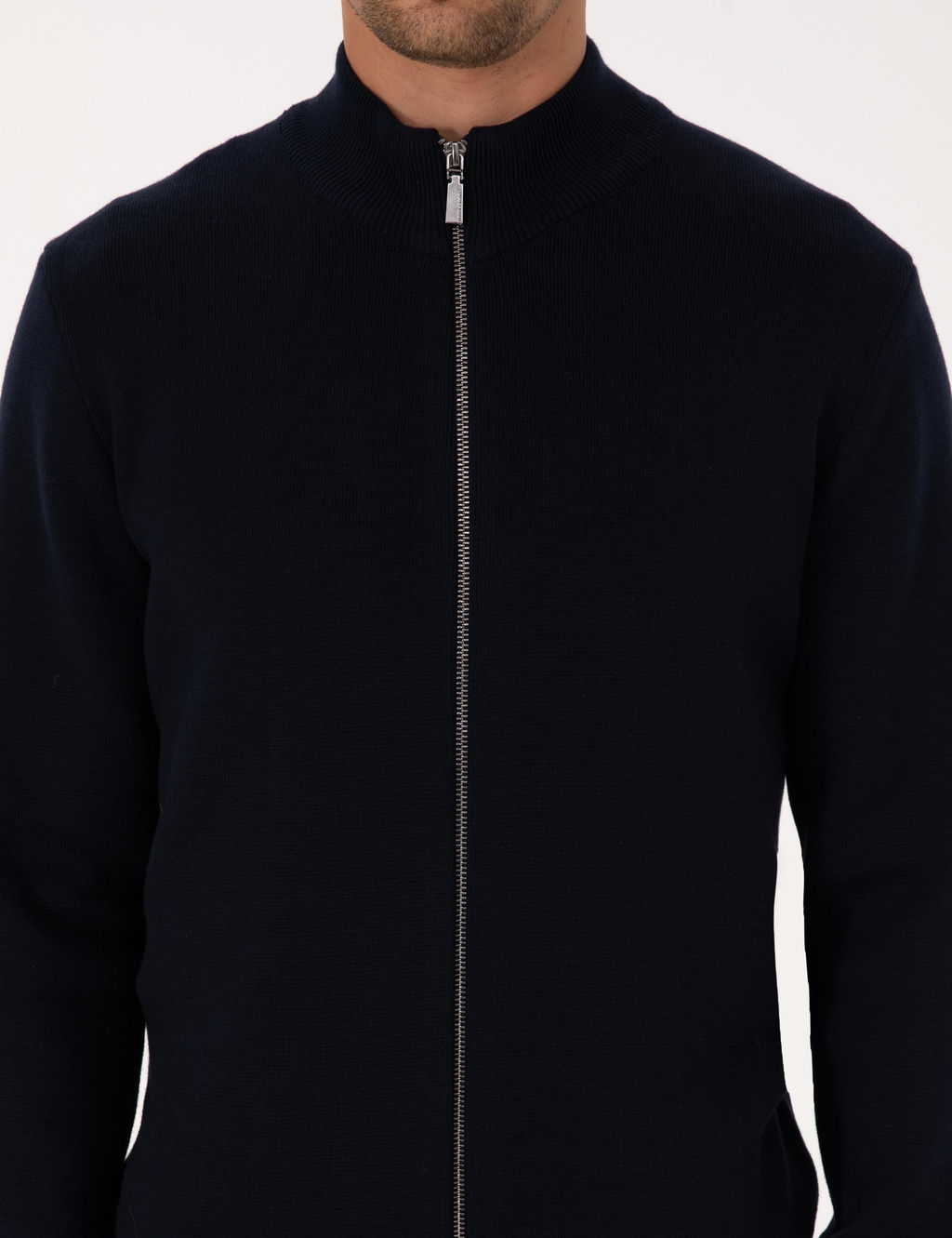 Lacivert Regular Fit Triko H_rka - Pierre cardin фото 6