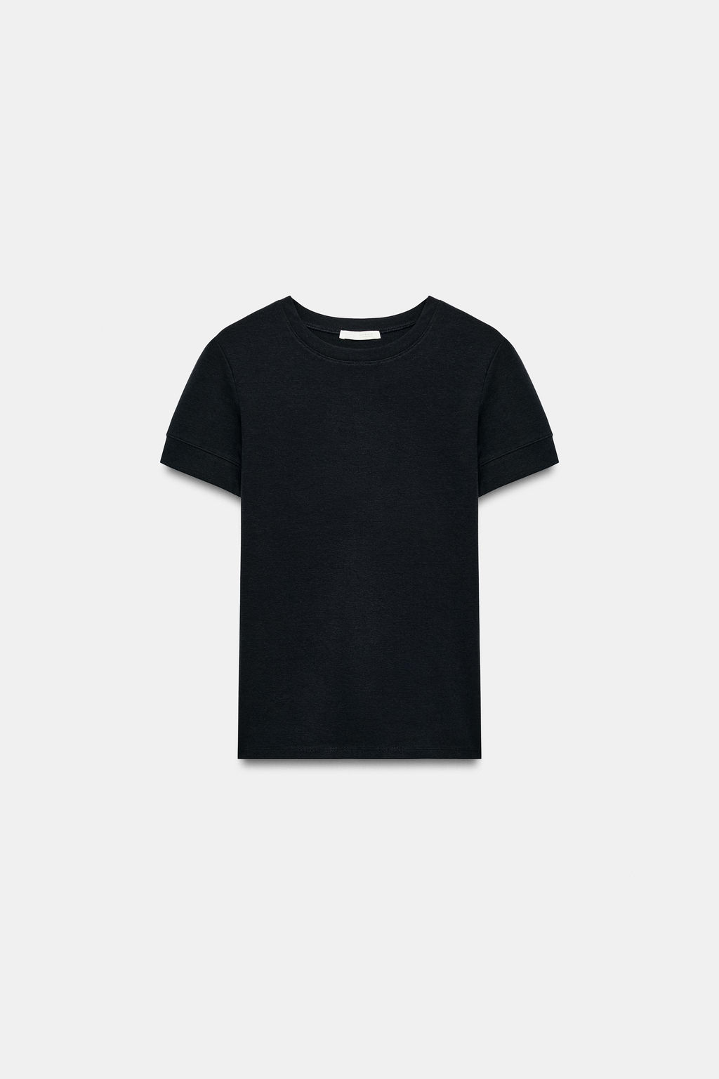 CAMISETA MINIMAL MANGA CORTA / Marino - Zara фото 7
