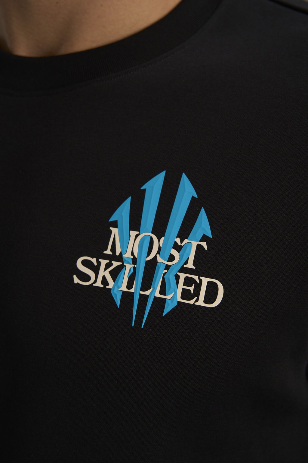 Свитшот утепленный Черный