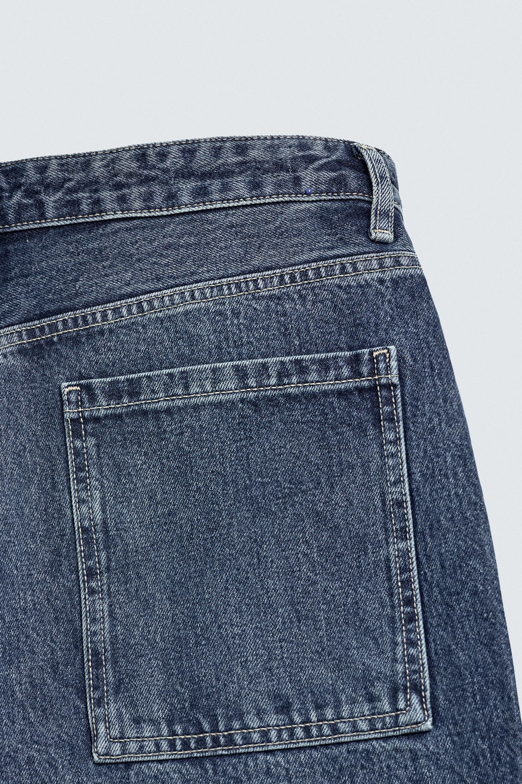 TAPERED WIDE-LEG JEANS - Zara фото 10