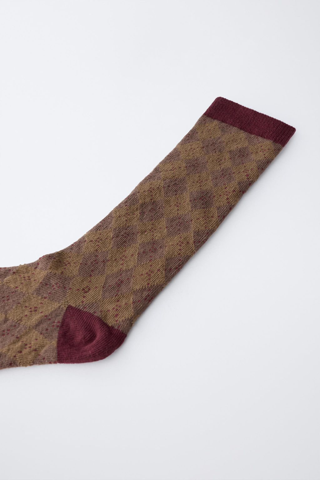 TALL ARGYLE SOCKS - Zara фото 2
