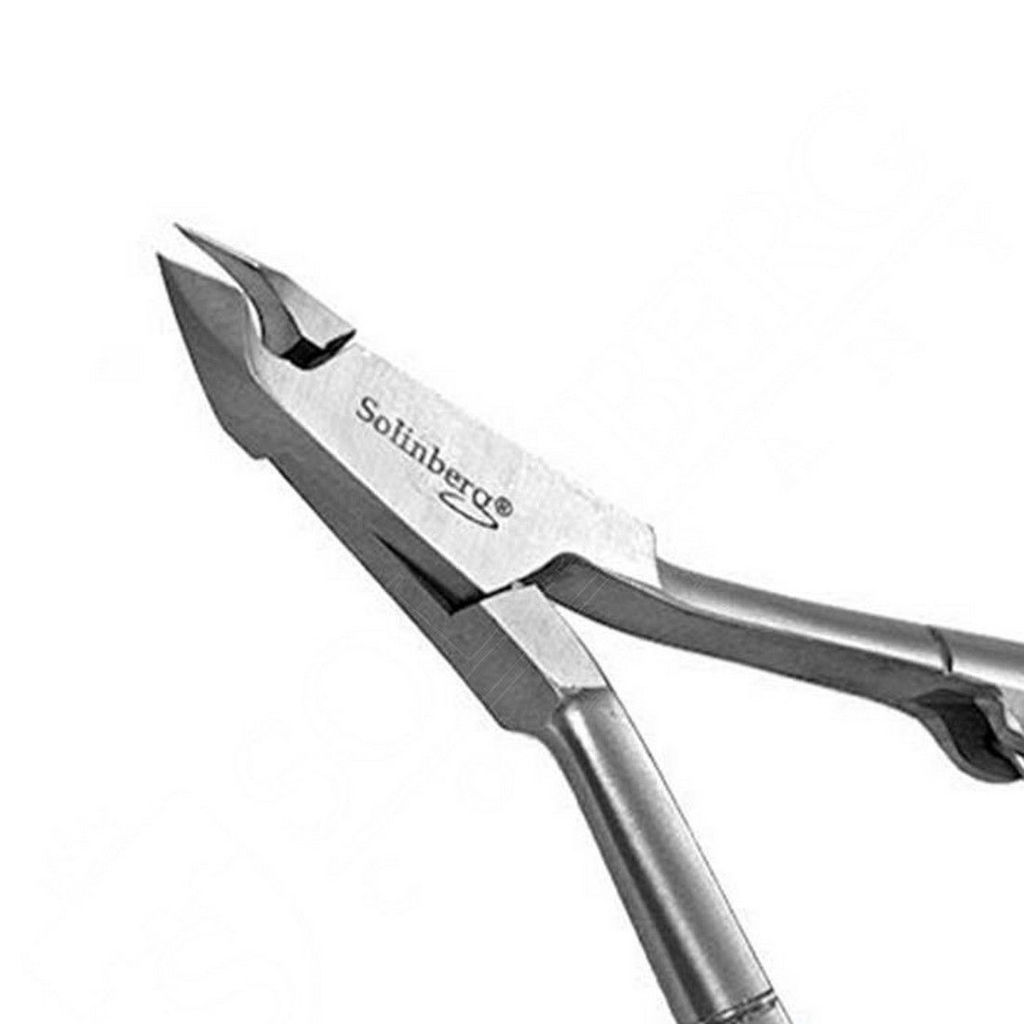 Solinberg Кусачки маникюрные / Classic Line 221a-33010/2з, ручная заточка, матовые, одинарная пружина, 5 мм фото 3