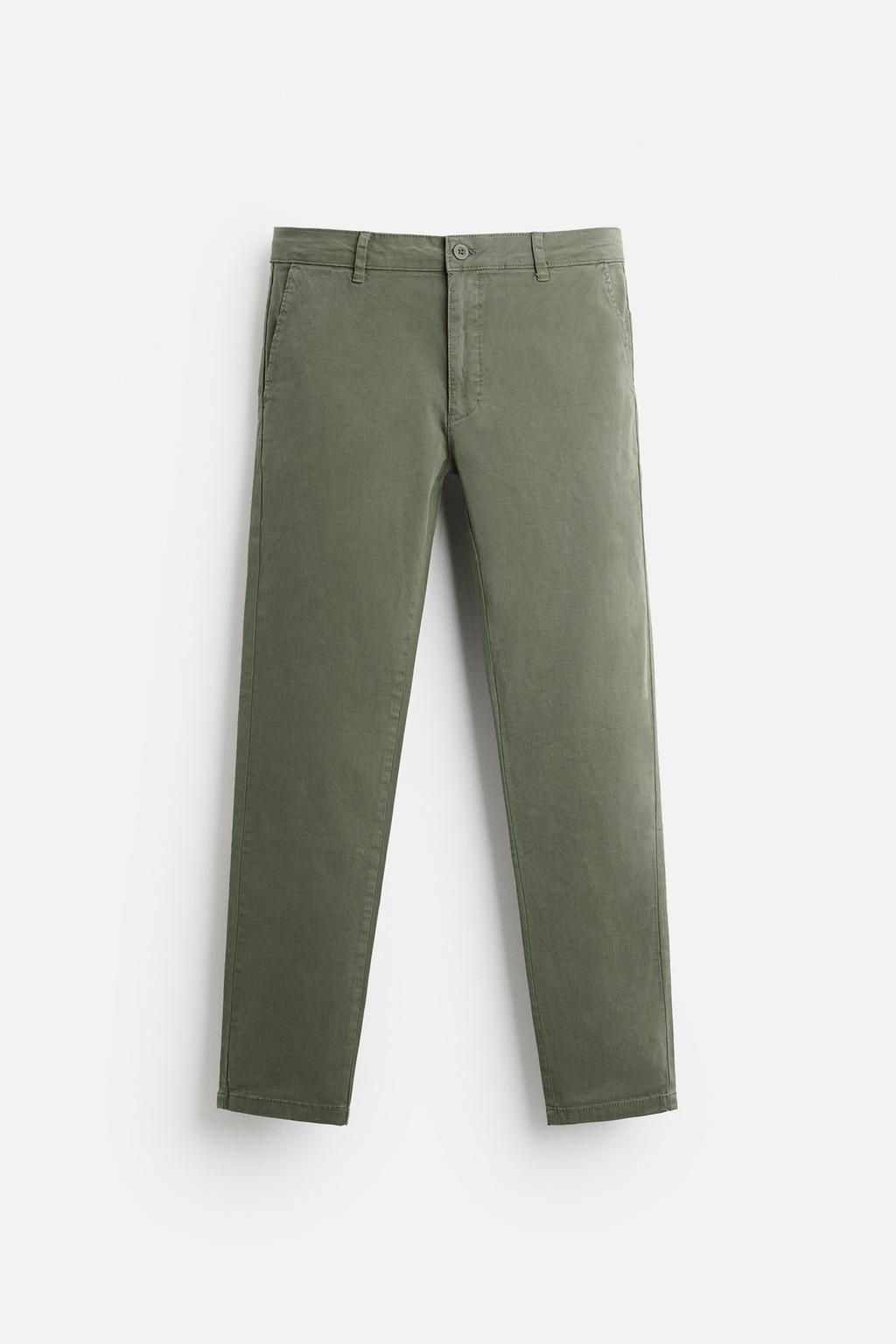 SKINNY FIT CHINO PANTOLON - Zara фото 28