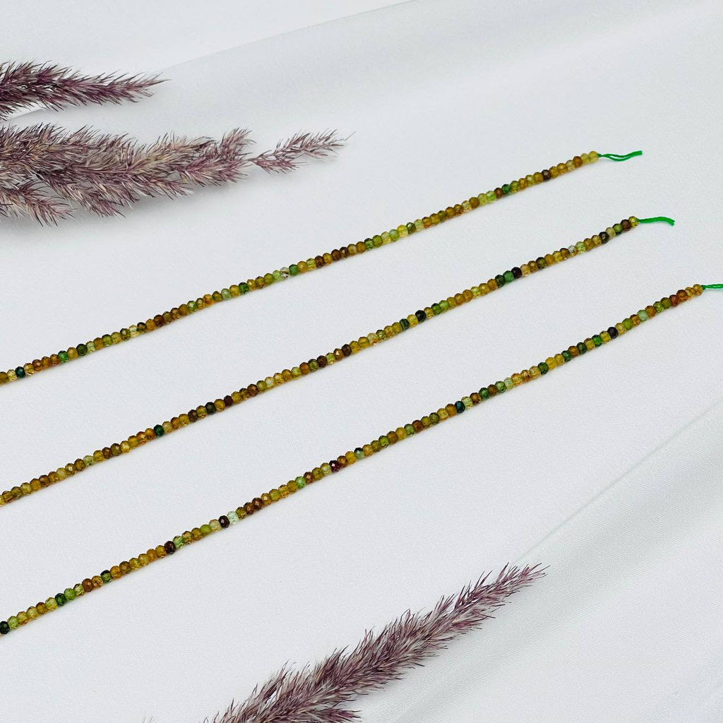 Бусины для украшений из желтого Турмалина