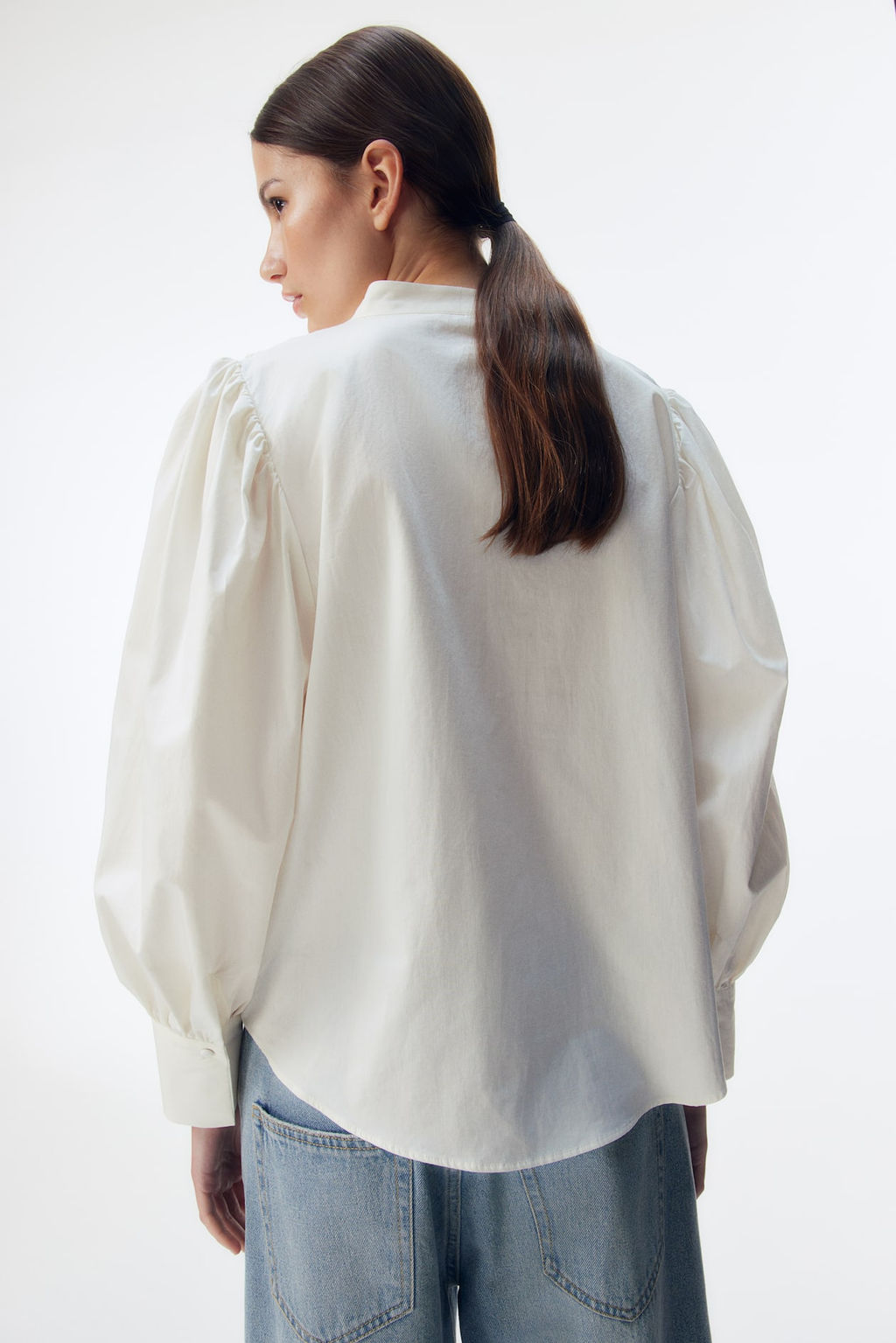 Blusa con ribetes de picot - H&m фото 4
