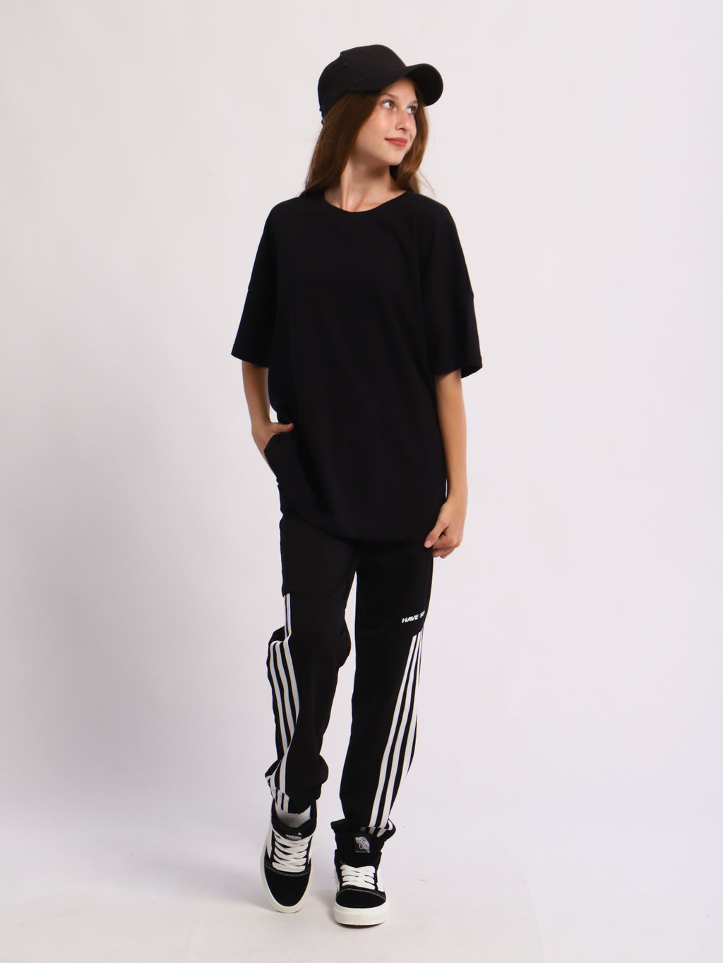 Ладошки / Брюки Бег черный  фото 12