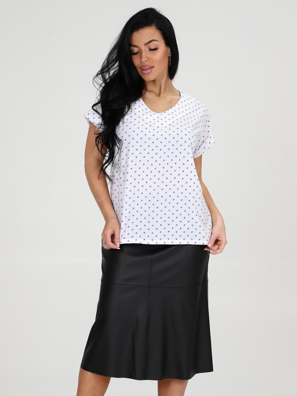 IV-CAPRIZ Зои - блуза белый фото 5