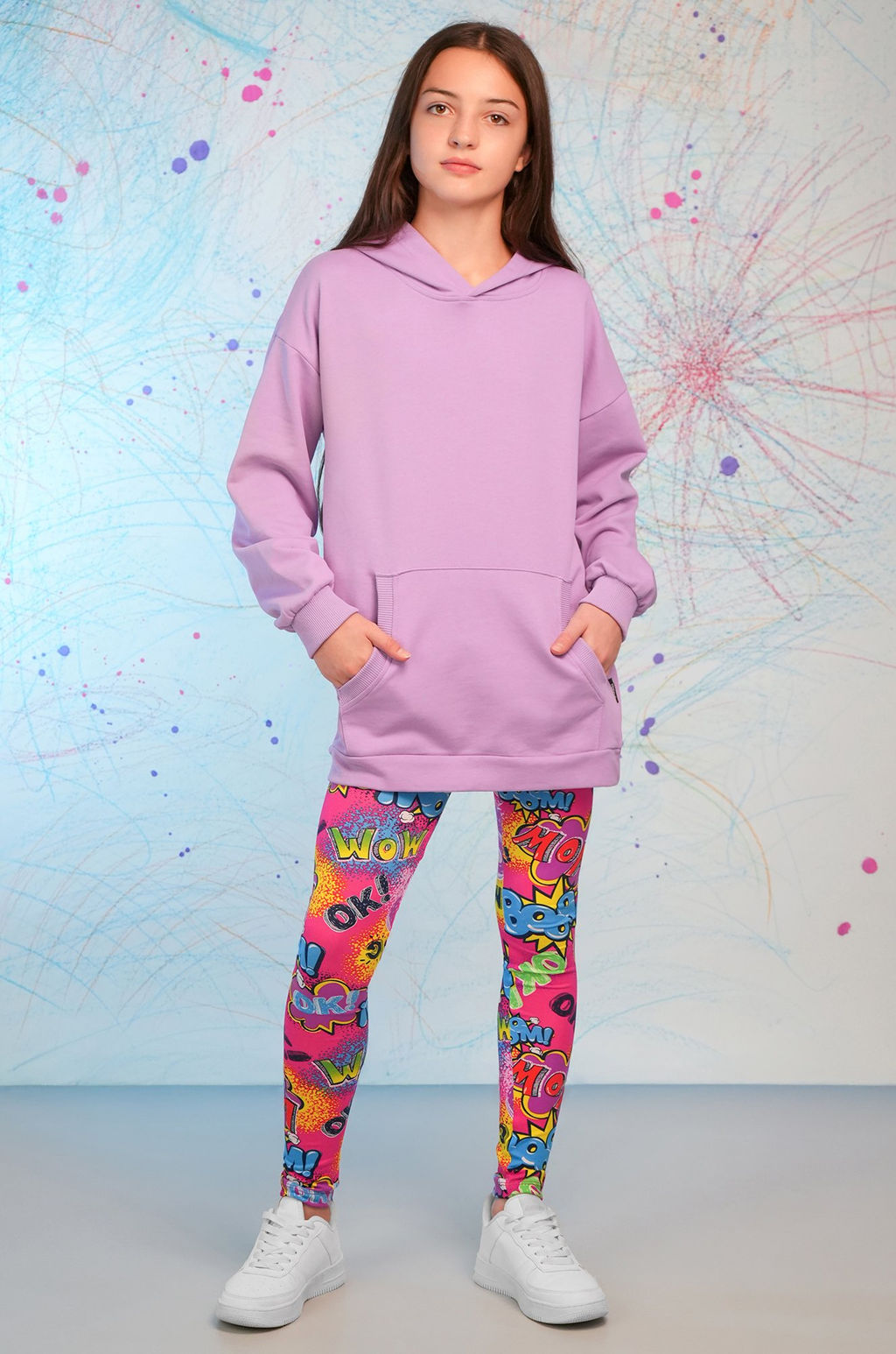 Лосины из бамбука для девочки Happyfox