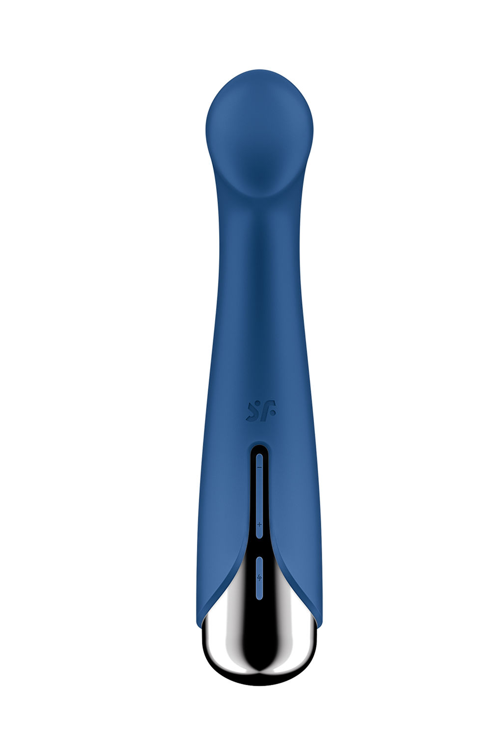 Вибратор для точки G с ротацией Satisfyer Spinning G-Spot 1, силикон, синий, 16,8 см