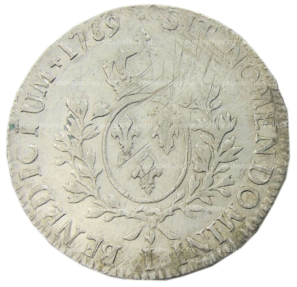 1 экю 1789 года I Франция