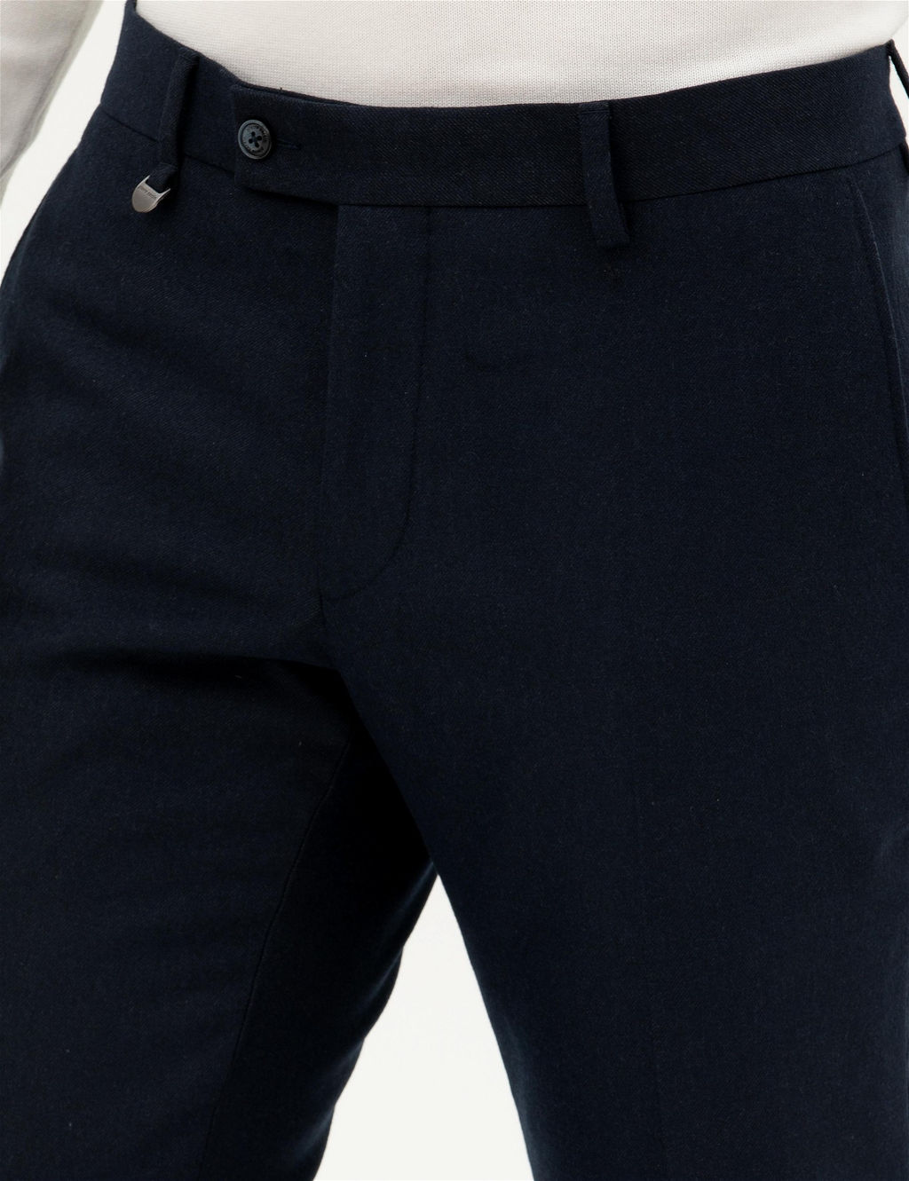 Lacivert Slim Fit Kuma_ Pantolon - Pierre cardin фото 6