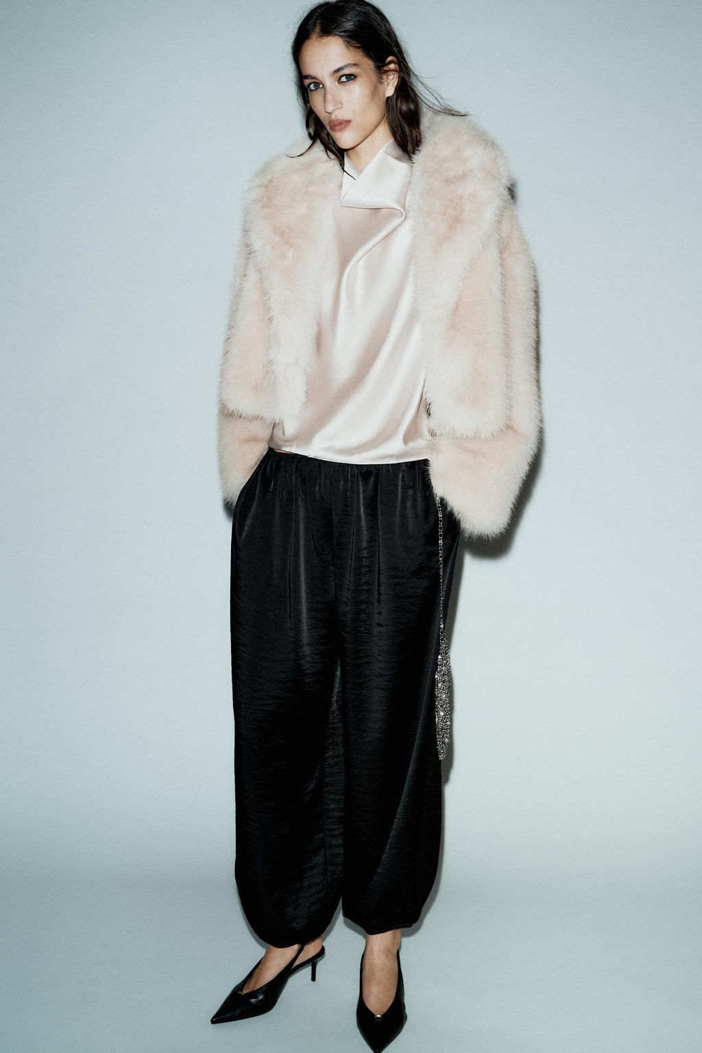 HEELED SLINGBACK SHOES