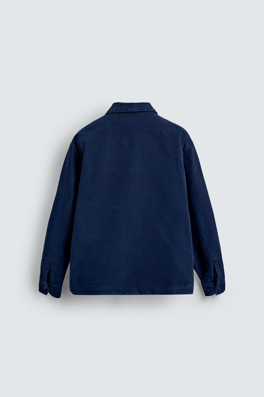 TEXTURED OVERSHIRT WITH POCKETS - Zara фото 9
