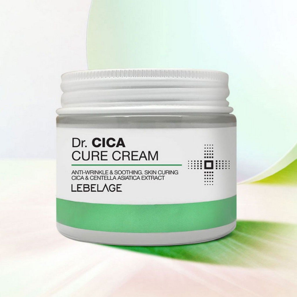 Lebelage Антивозрастной смягчающий крем для лица с центеллой азиатской / Dr. Cica Cure Cream, 70 мл