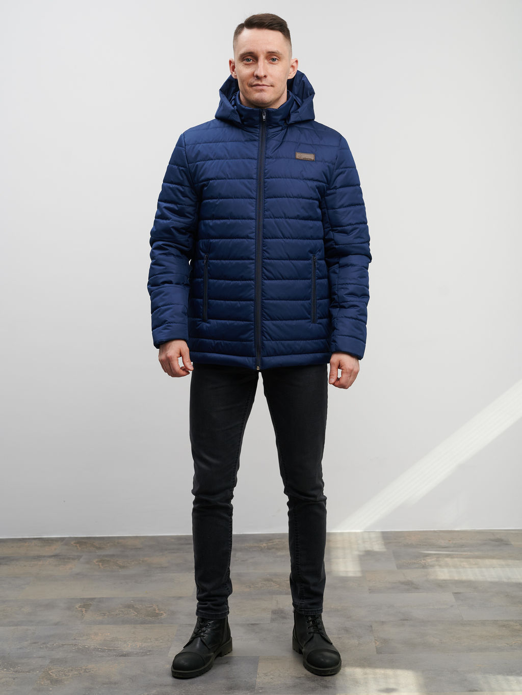 Мужская куртка "Фит" синий
