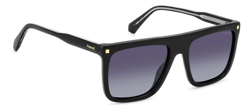 Солнцезащитные очки POLAROID PLD 4166/S/X Чёрный, мужские