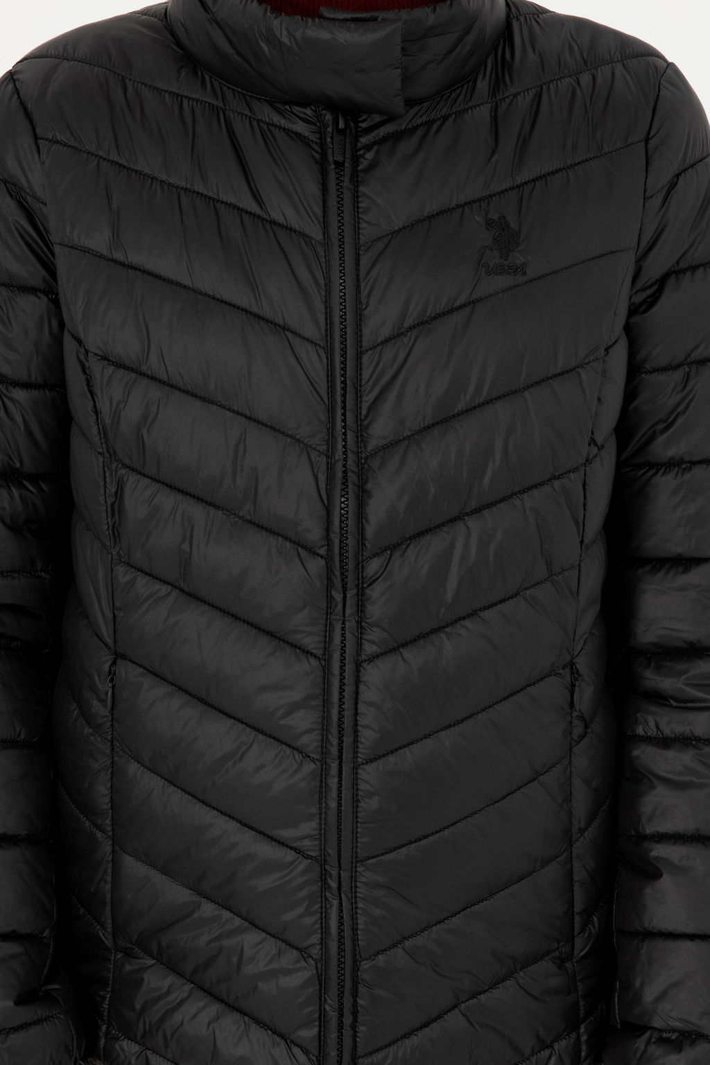 Женское черное пальто Неожиданная скидка в корзине - U.s. polo assn фото 6