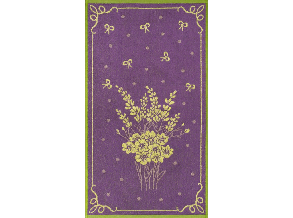 Полотенце махровое 6с103.412ж1 Прованс-букет(3-сирень4) 0х90см