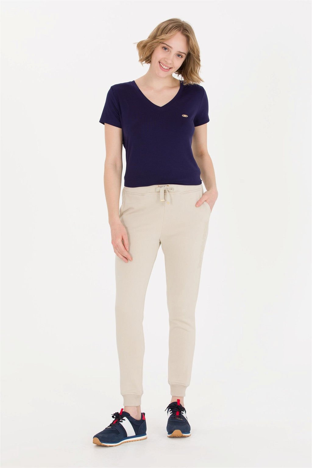 Женские серые спортивные штаны - U.s. polo assn фото 10
