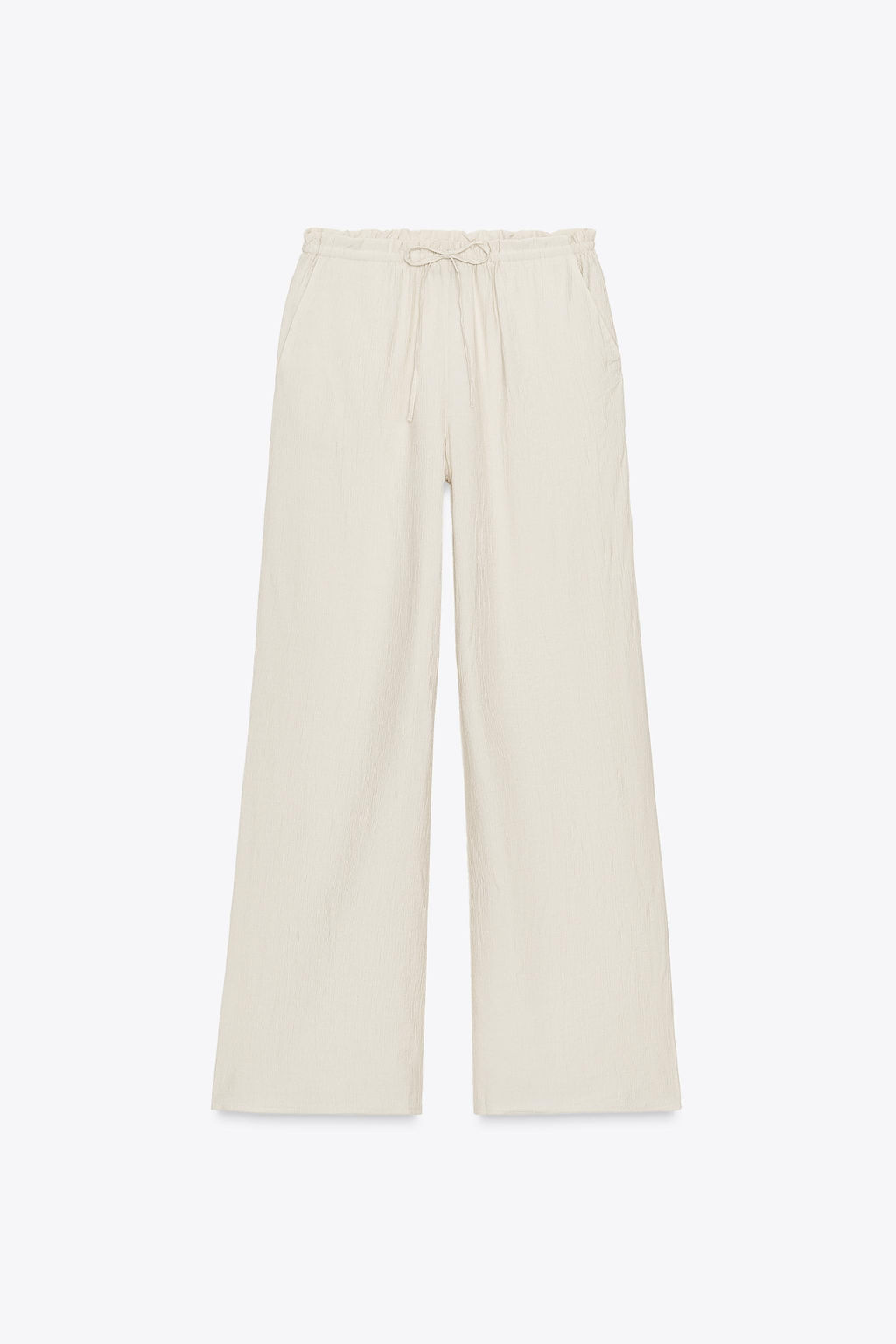 TEXTURED TROUSERS
