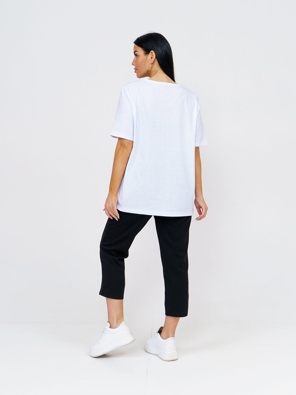 Футболка женская, цвет белый