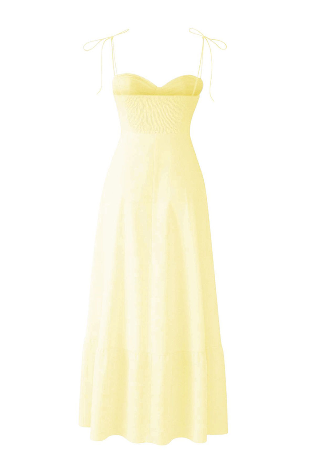 TRENDYOLMILLA Beyaz Drape Detayl? Dokuma Maxi Elbise TWOSS24EL01128 фото 19