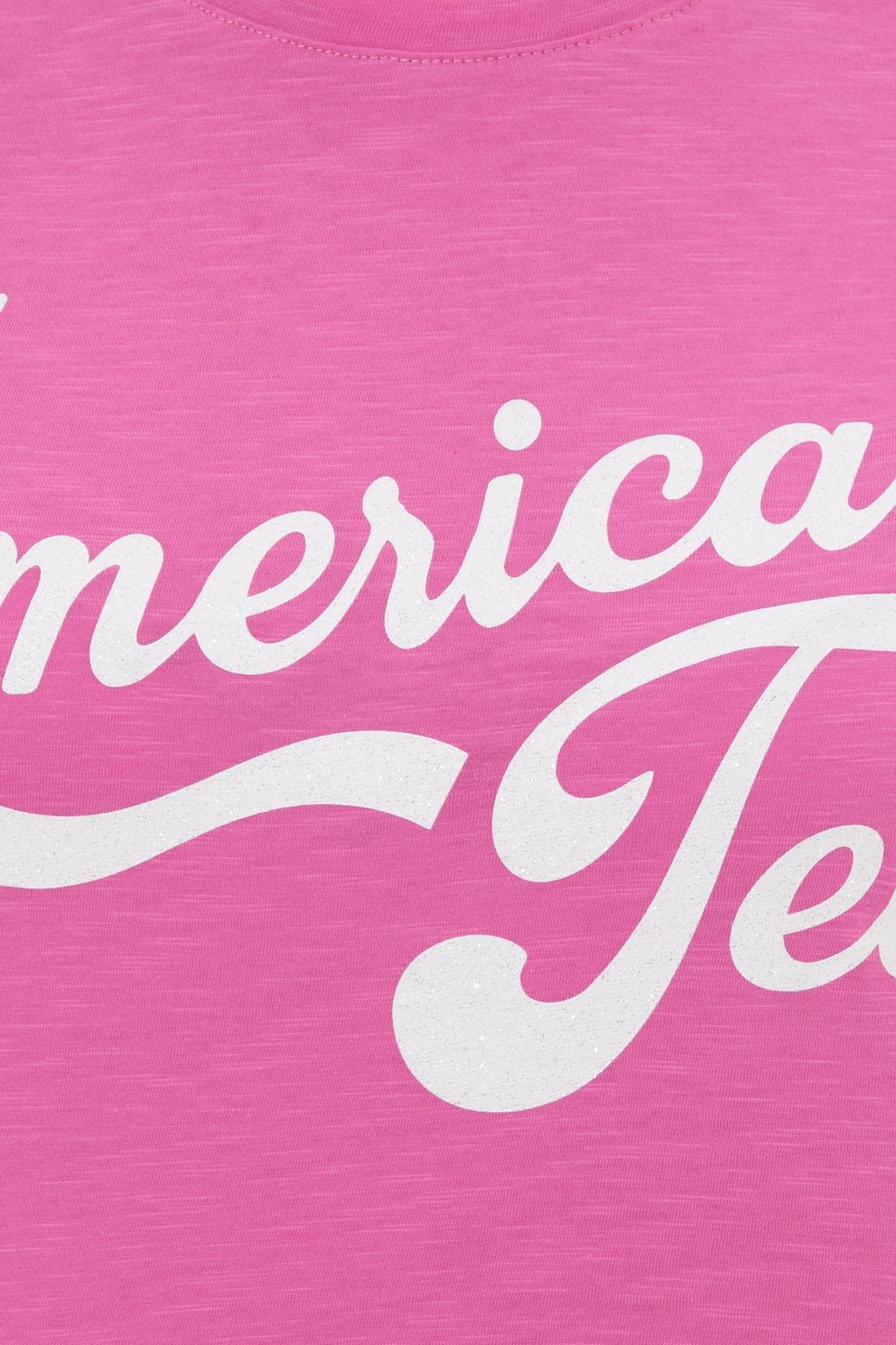 U. S. Polo Assn Женская розовая укороченная футболка с круглым вырезом - U.s. polo assn фото 6