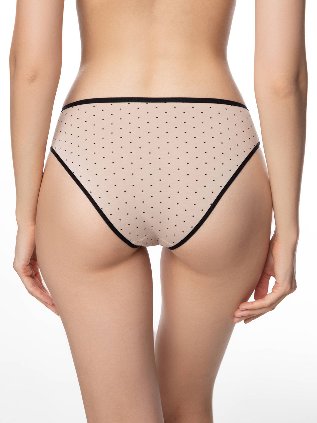 CONTE PRINT DOTS LB 2546 Трусы женские (в коробке) cappuccino-black - Conte elegant фото 4
