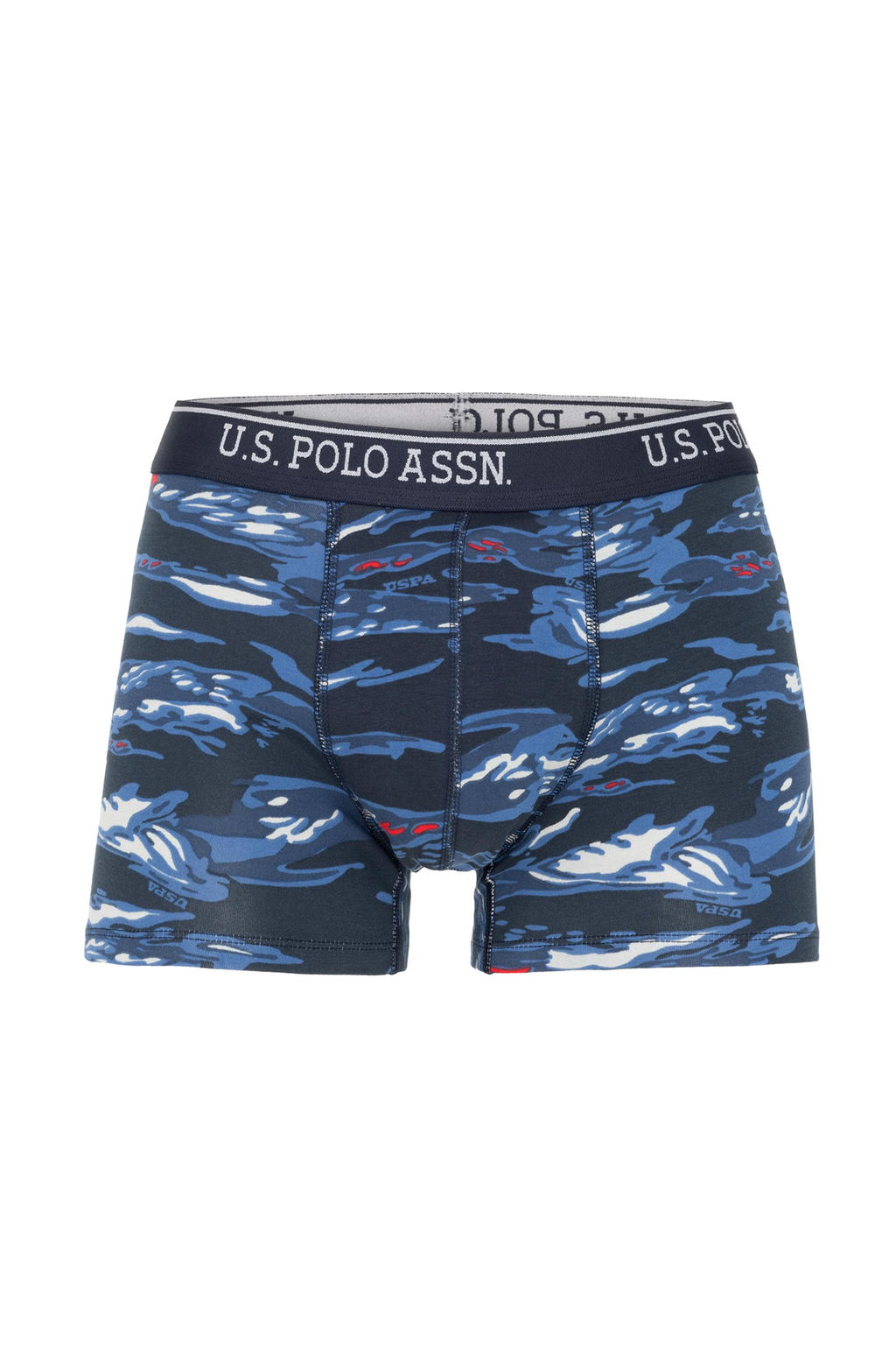 Мужское нижнее белье серого меланжа - U.s. polo assn фото 3