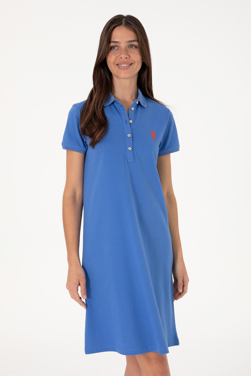 Kad_n _ndigo _rme Elbise - U.s. polo assn фото 2