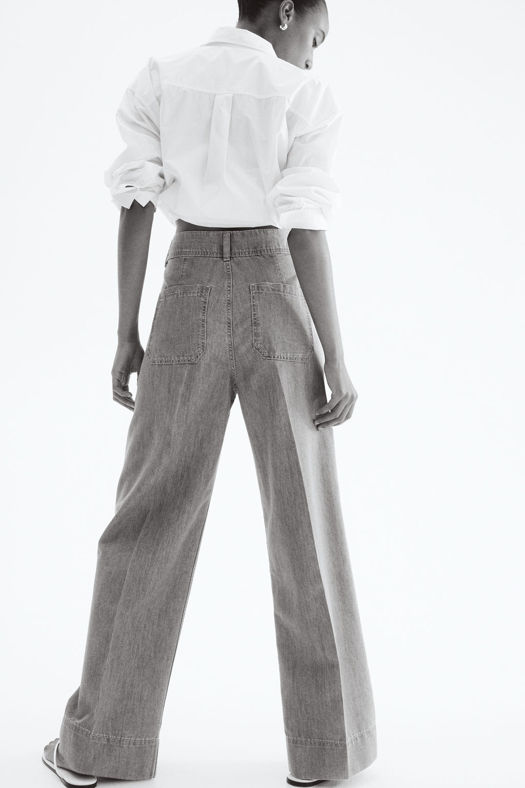 Wide High Jeans - H&m фото 5
