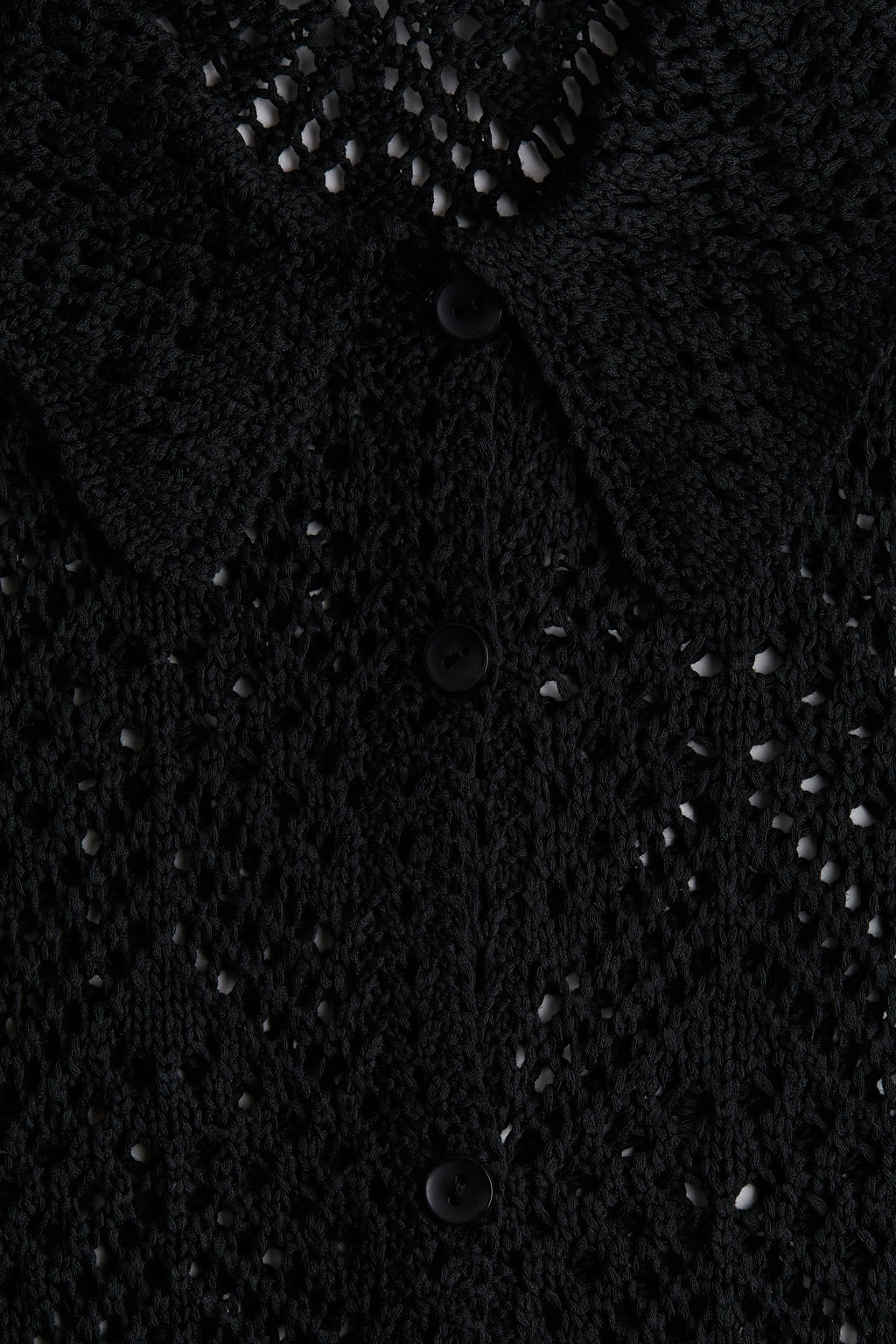 Camisa de manga corta en punto pointelle - H&m фото 3