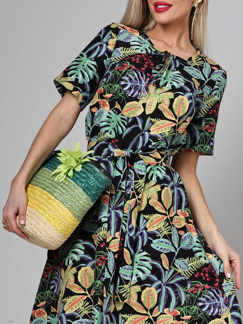 Платье Цветочный роман, супер