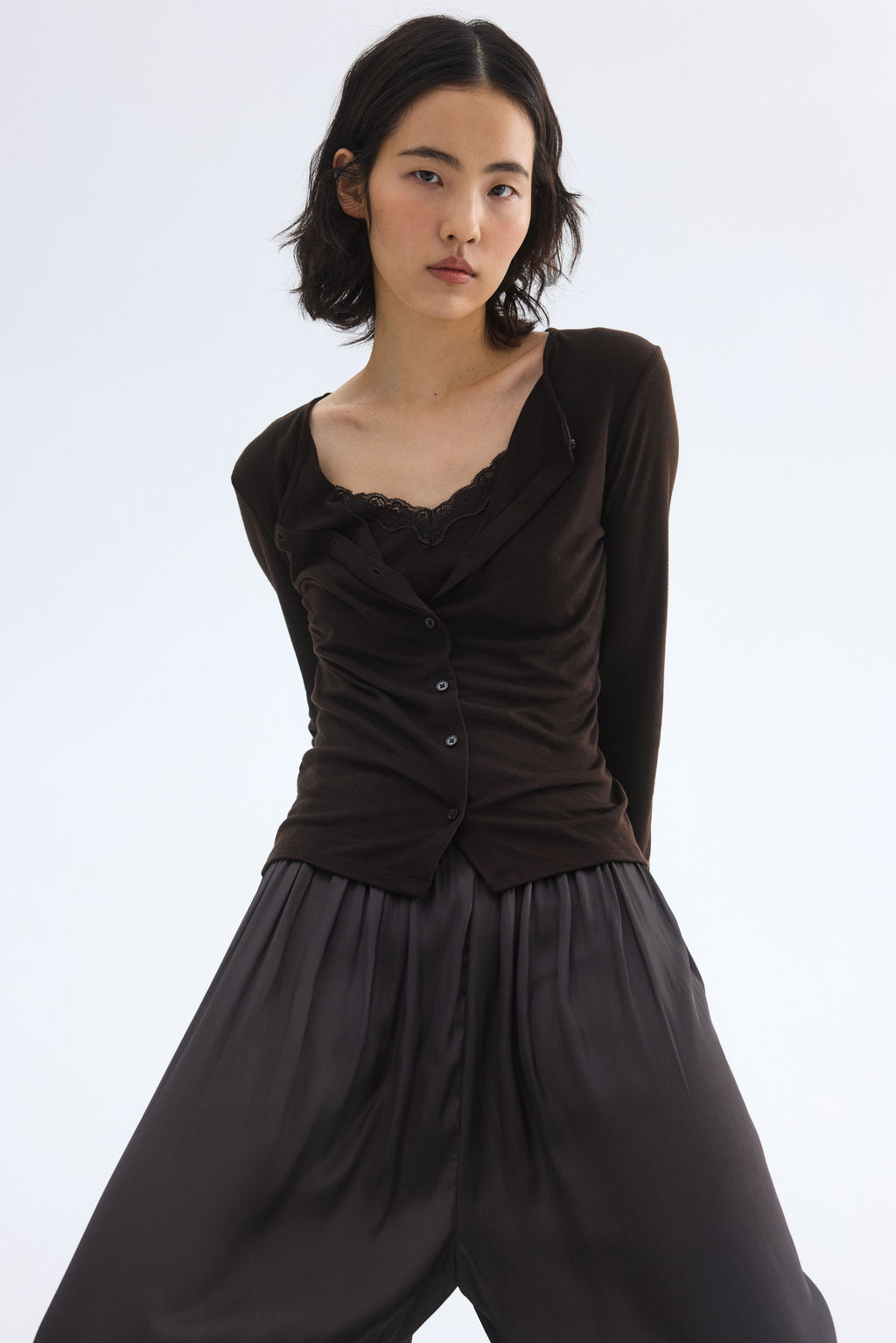C?rdigan efecto layering - H&m фото 4