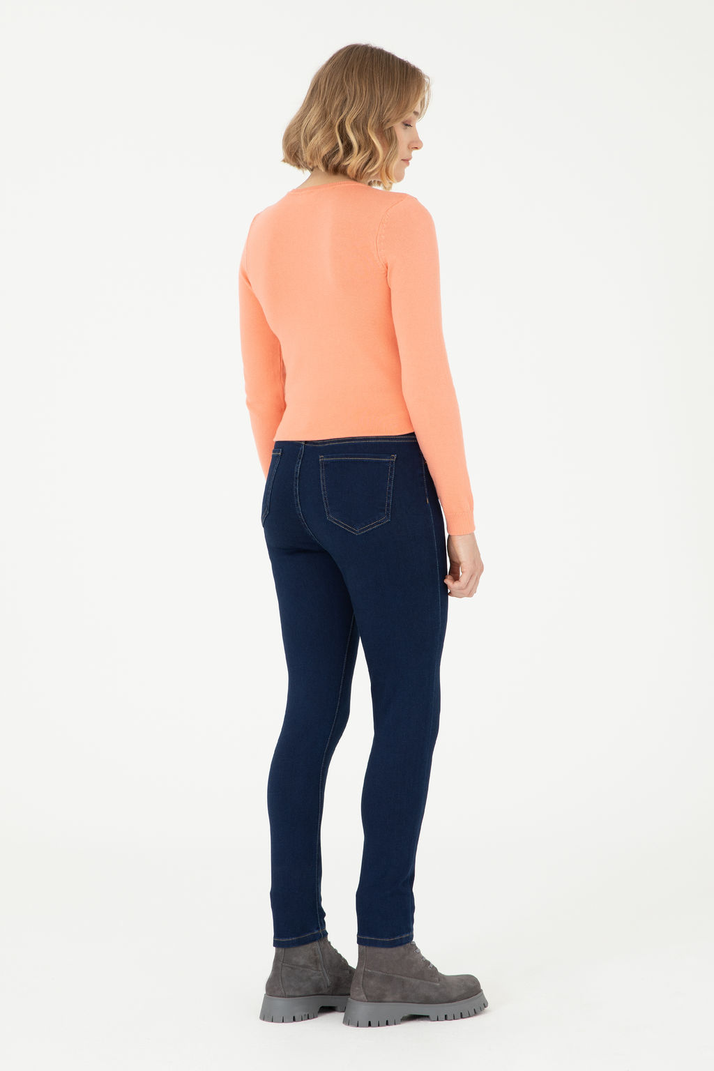 Женские сиреневые джинсовые брюки - U.s. polo assn фото 4