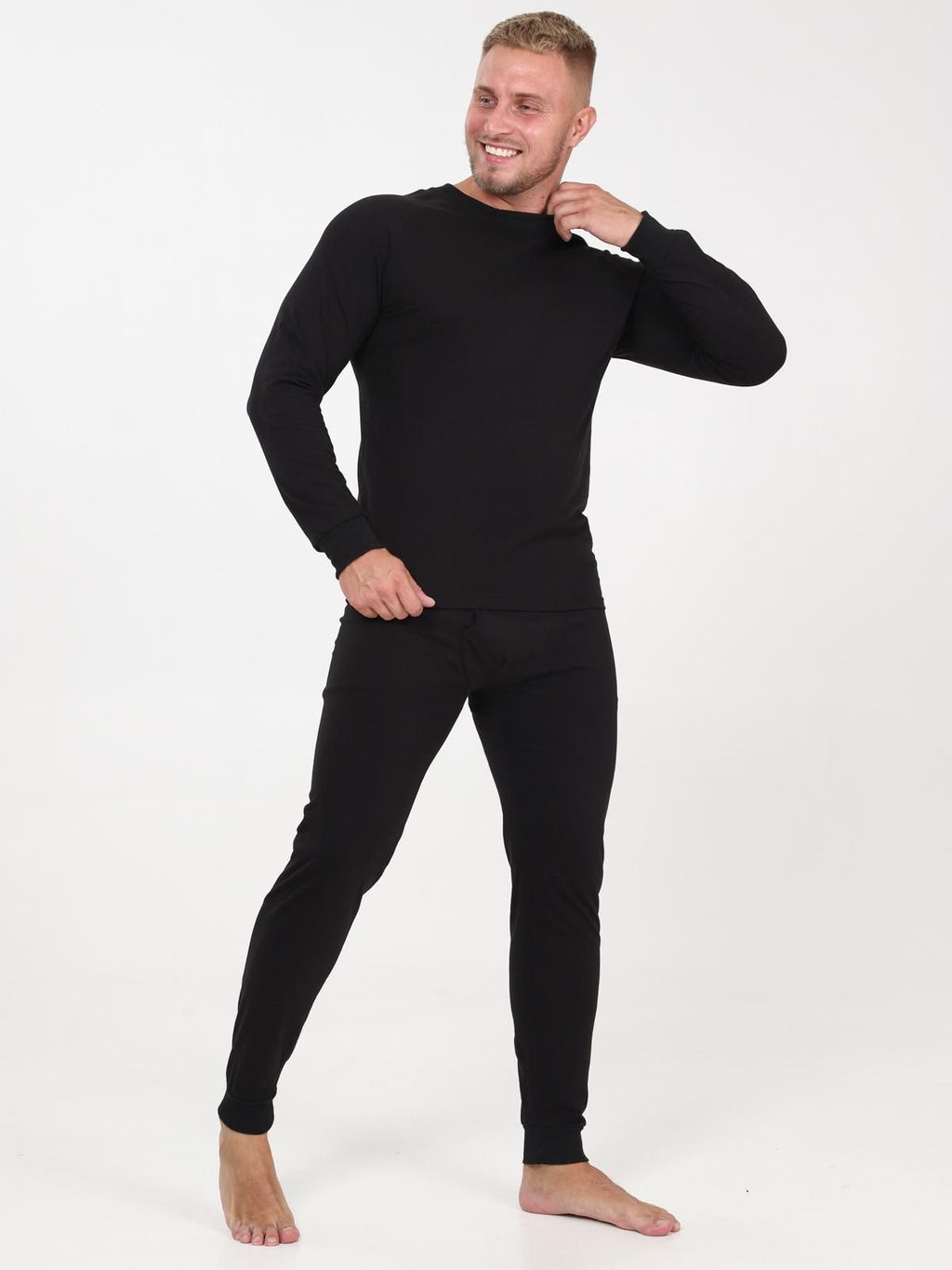 IV-CAPRIZ Нат. бел. - пижама черный