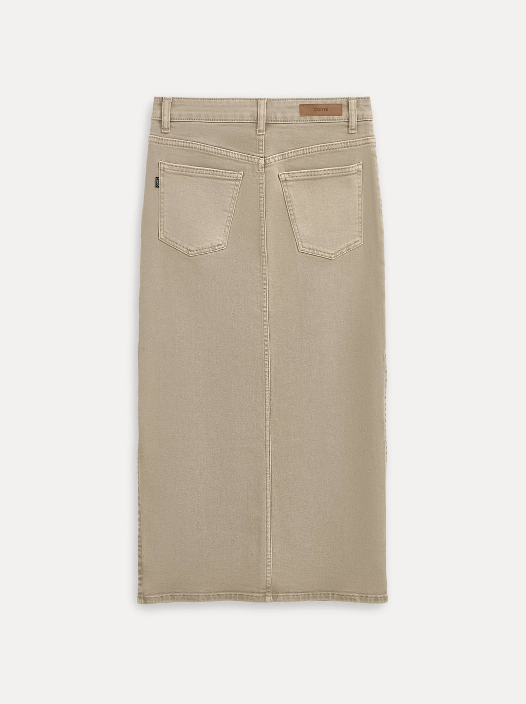 CONTE CON-946 Юбка джинсовая женская peanut  фото 8