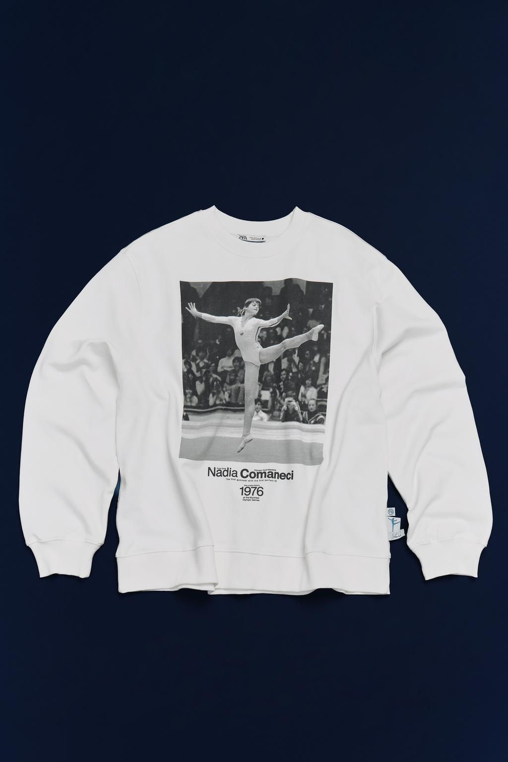 NADIA COMANECI SWEATSHIRT - Zara фото 6