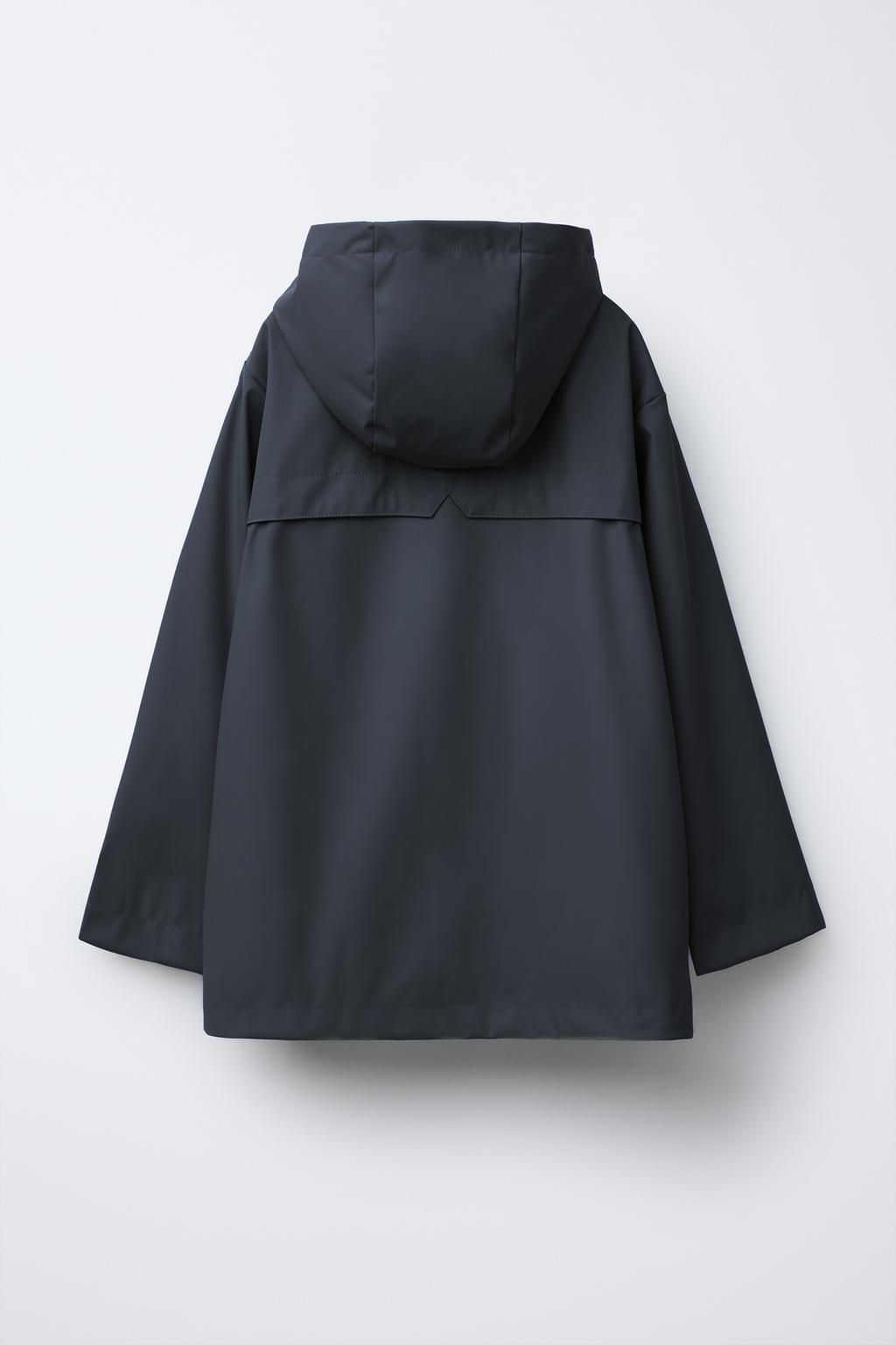 WATER REPELLENT RUBBERIZED PARKA - Zara фото 2