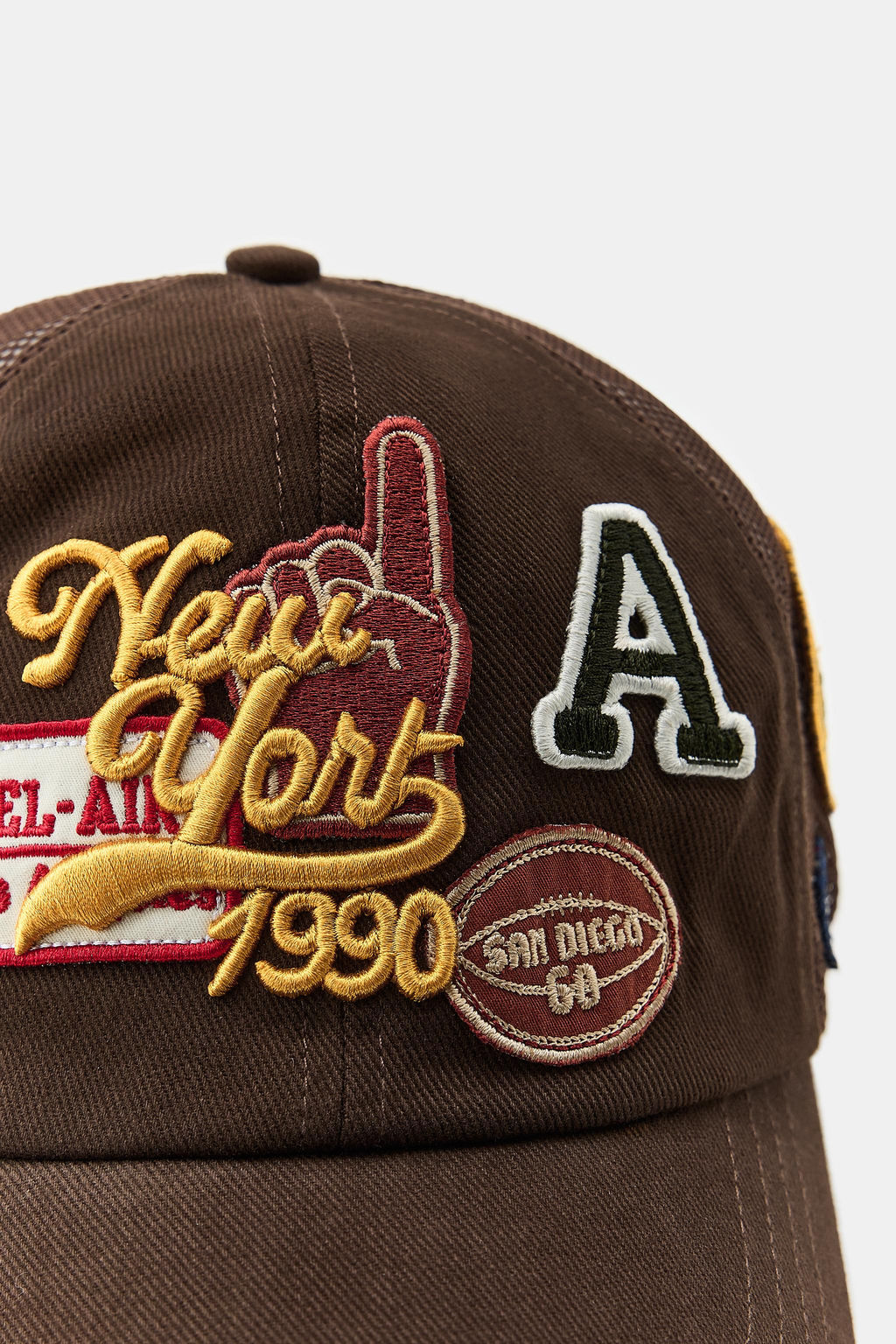 TWILL MESH CAP WITH EMBROIDERY AND PATCHES - Zara фото 4