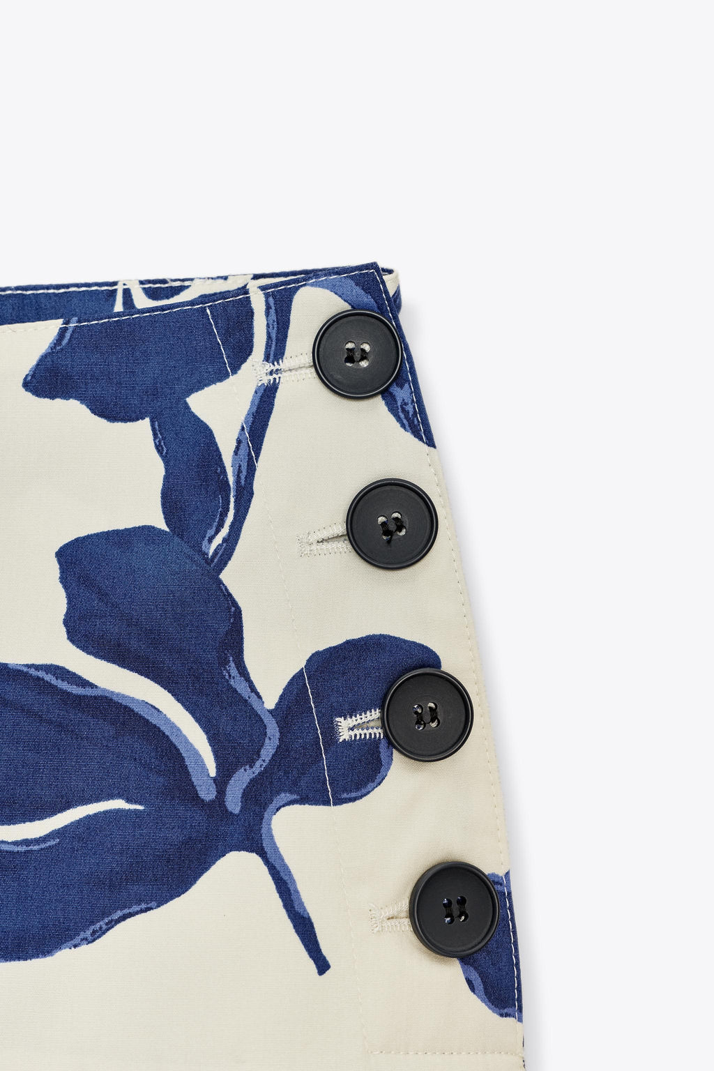 ZW COLLECTION FLORAL MIDI SKIRT - Zara фото 18