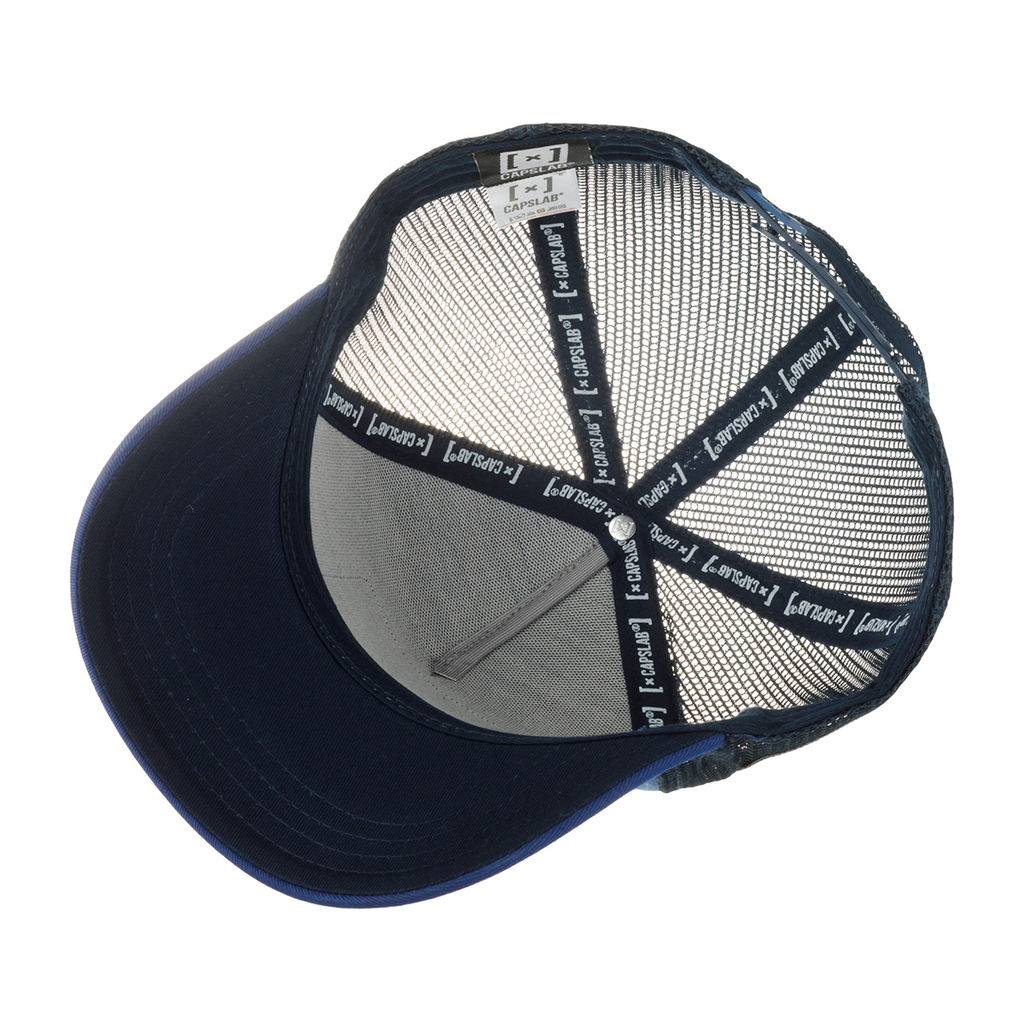 Бейсболка CAPSLAB арт. CL/1/CT/GOR8 Premium Eyez on me (синий) фото 2