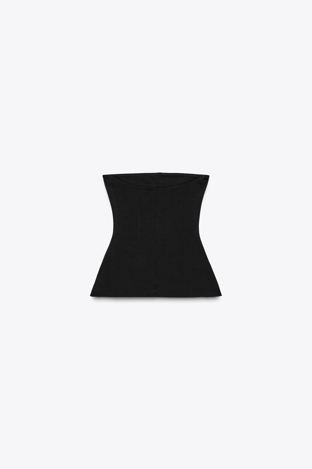 INTERLOCK BANDEAU TOP - Zara фото 7