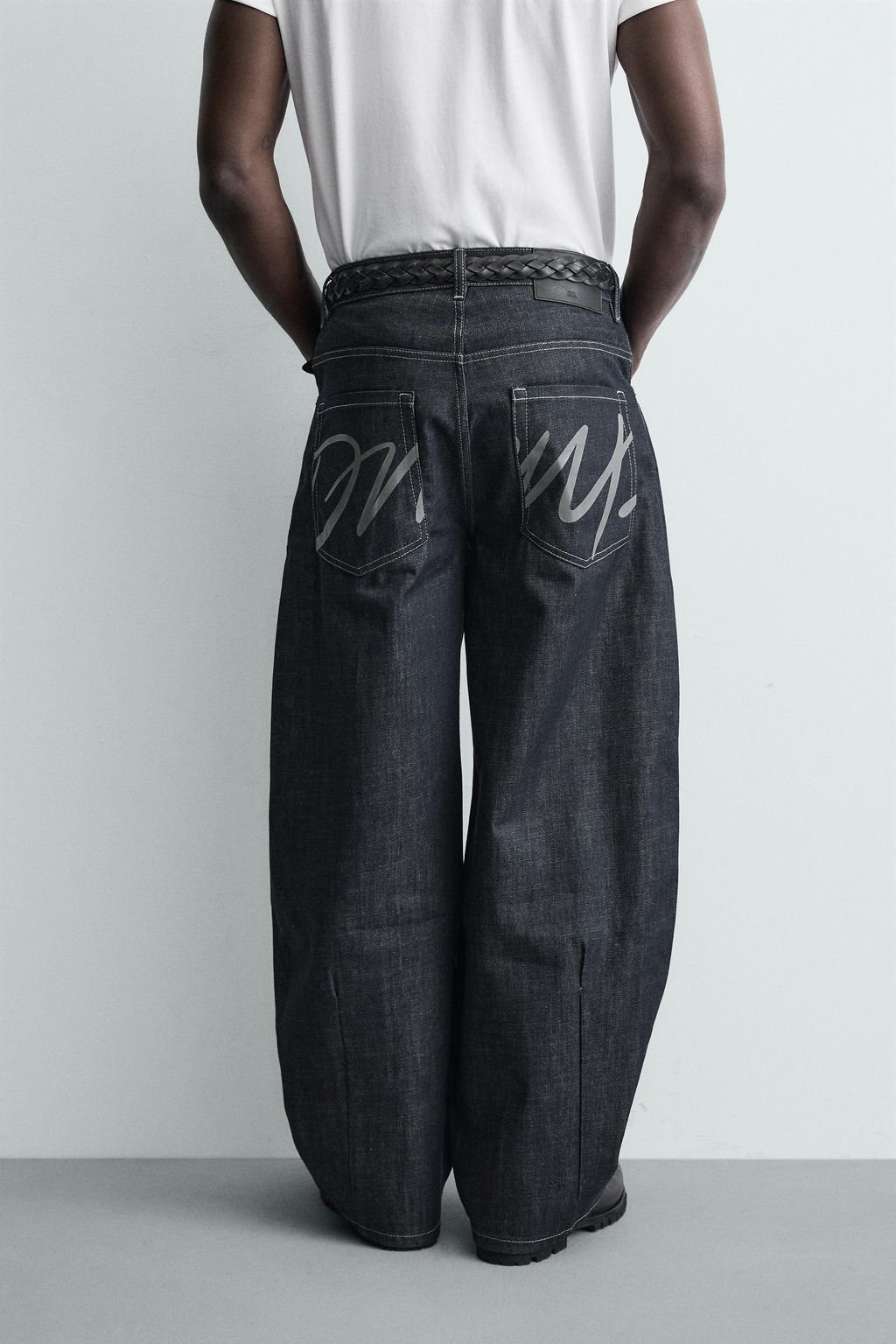 JEANS BALLOON FIT / Azul - Zara фото 3