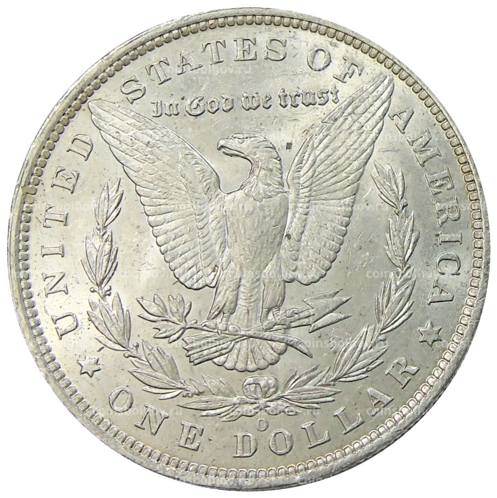 1 доллар 1885 года O США Доллар Моргана