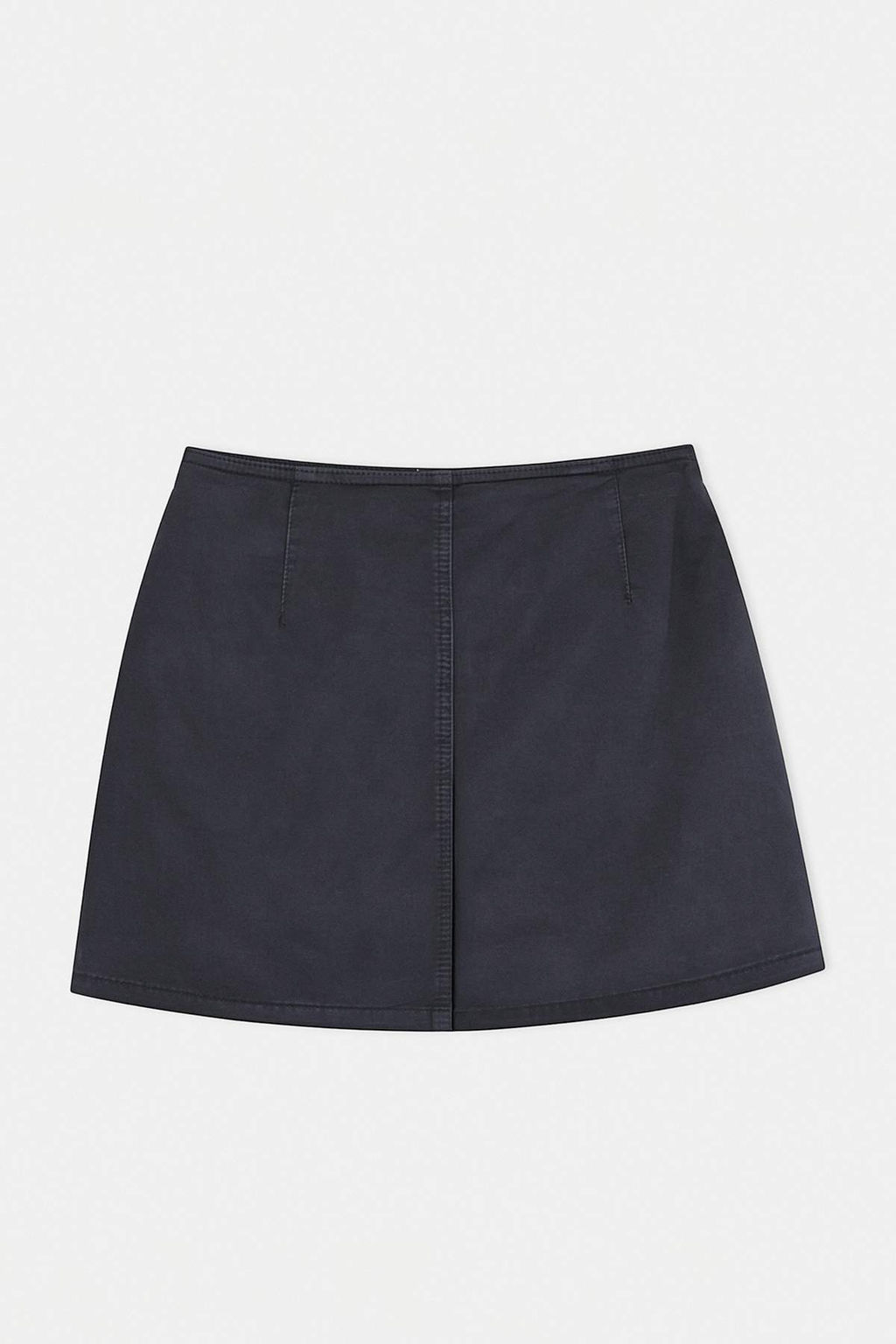 Antrasit %100 Pamuk Yuksek Bel Denim Sort Etek TWOSS26SR00125 - Trendyolmilla фото 5