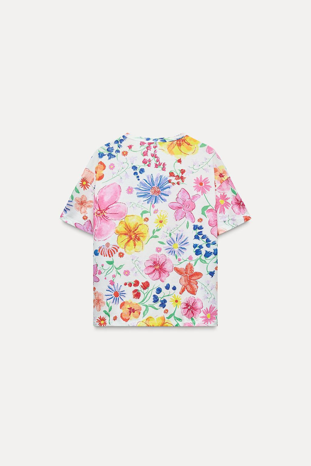 PRINTED T-SHIRT - Zara фото 9